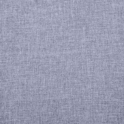 Sofa 3-Sitzer Stoff Hellgrau