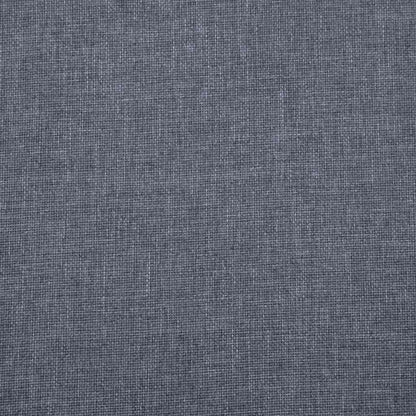 Sofa 2-Sitzer Stoff Dunkelgrau
