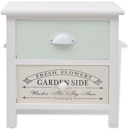 Nachttische 2 Stk. Französischer Stil Holz