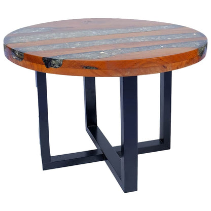 Couchtisch Teak Harz 60 cm
