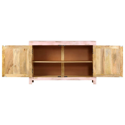 Sideboard Hellrosa 110x35x70 cm Massivholz Mango