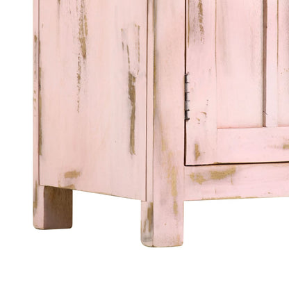 Sideboard Hellrosa 110x35x70 cm Massivholz Mango