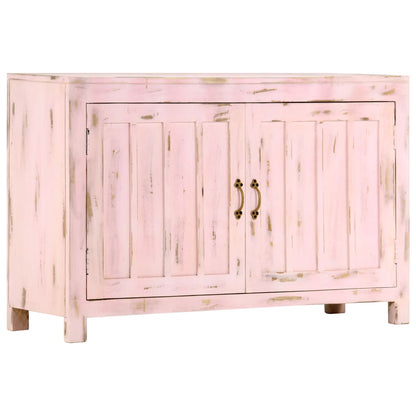 Sideboard Hellrosa 110x35x70 cm Massivholz Mango