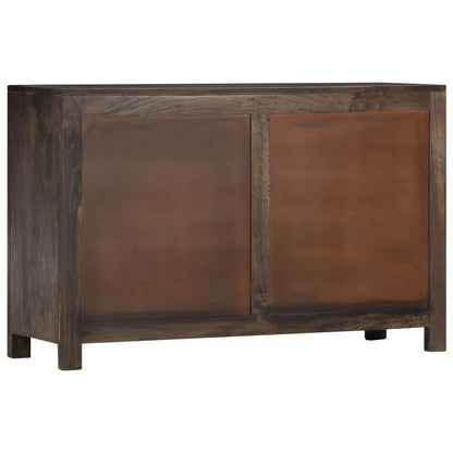 Sideboard mit Schnitzereien 110x35x70 cm Massivholz Mango