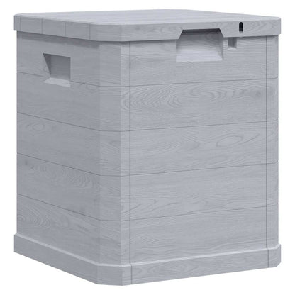 Garten-Aufbewahrungsbox 90 L Hellgrau