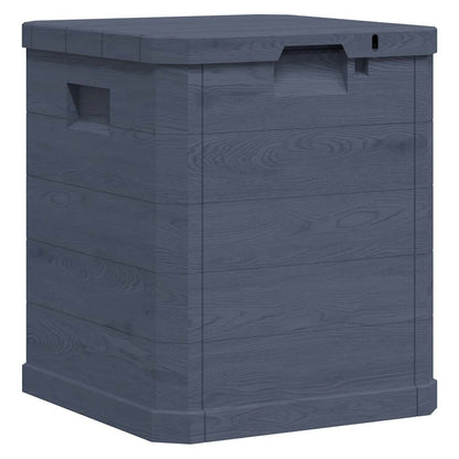 Garten-Aufbewahrungsbox 90 L Anthrazit