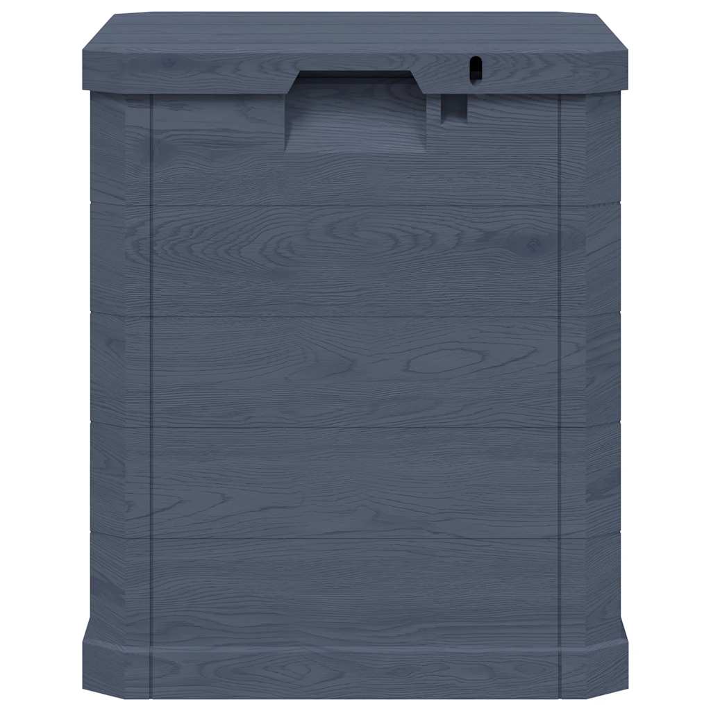 Garten-Aufbewahrungsbox 90 L Anthrazit