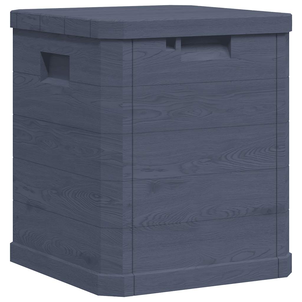 Garten-Aufbewahrungsbox 90 L Anthrazit