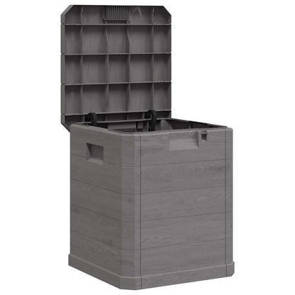 Garten-Aufbewahrungsbox 90 L Braun