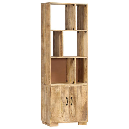 Bücherregal 60x35x180 cm Massivholz Mango