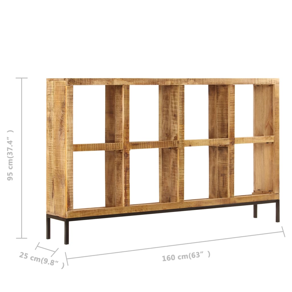 Sideboard 160x25x95 cm Massivholz Mango