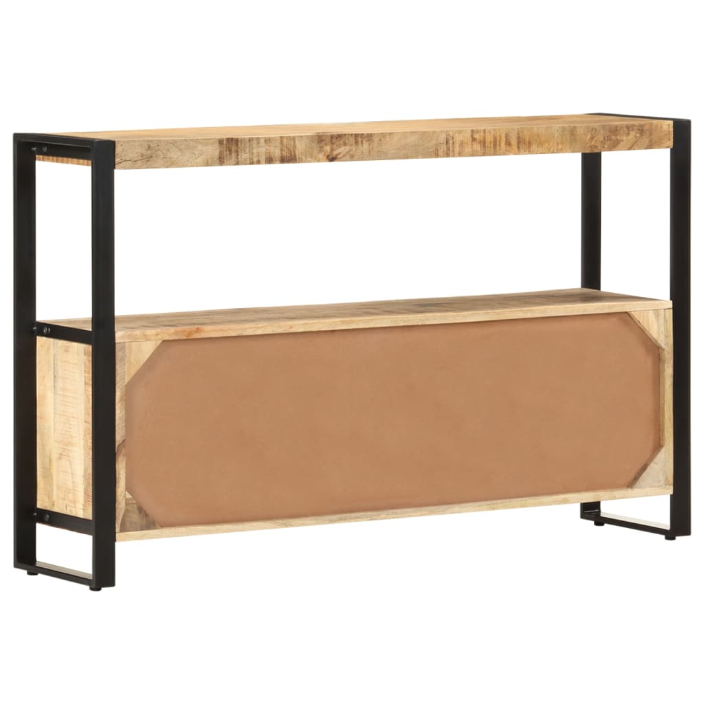 Beistellschrank 120x30x75 cm Massivholz Mango