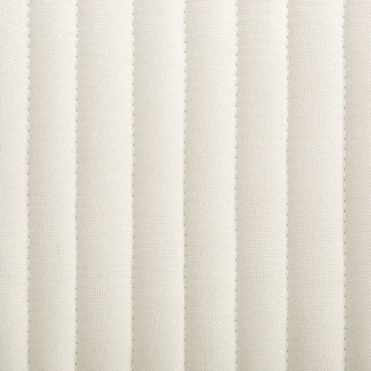 Esszimmerstühle 2 Stk. Creme Stoff