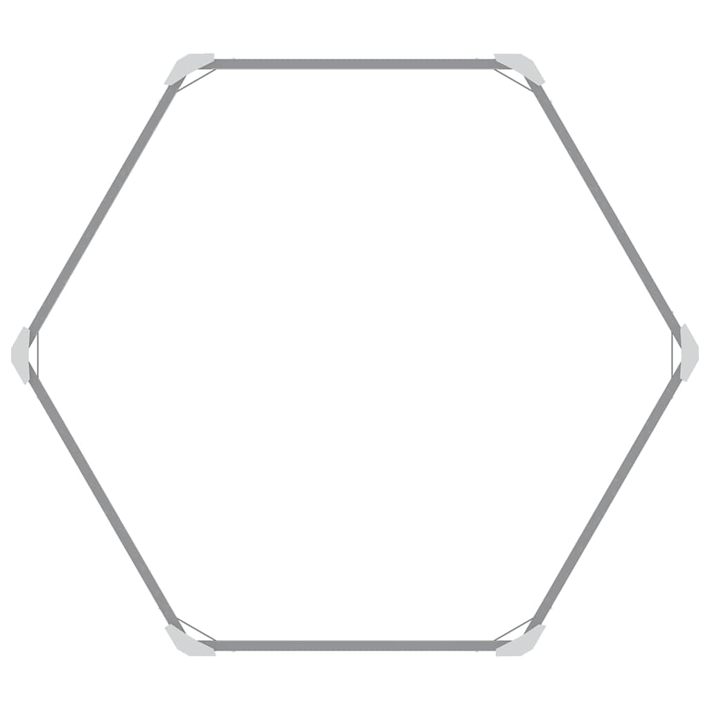 Garten-Hochbeet Anthrazit 129 x 129 x 77 cm Verzinkter Stahl