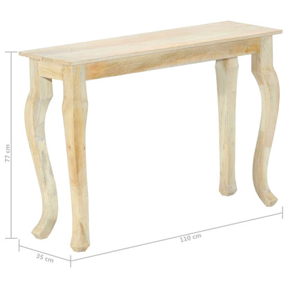 Konsolentisch 110x35x77 cm Massivholz Mango