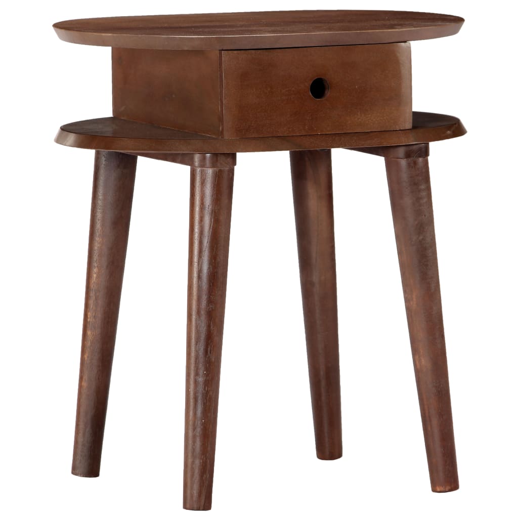 Nachttisch 50x35x55 cm Massivholz Akazie