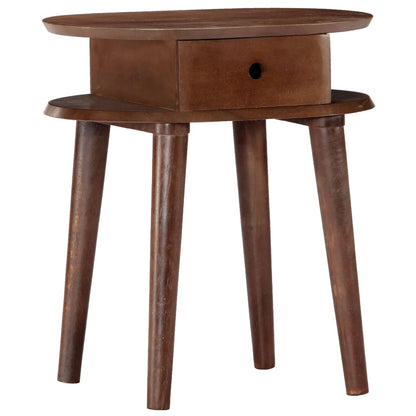 Nachttisch 50x35x55 cm Massivholz Akazie