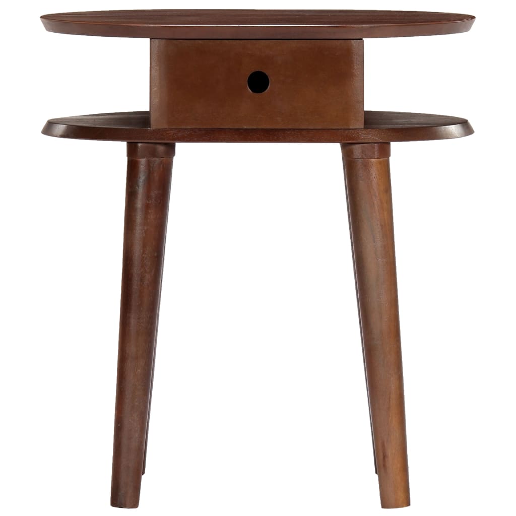 Nachttisch 50x35x55 cm Massivholz Akazie