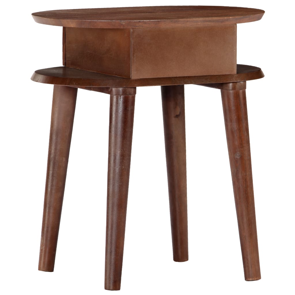 Nachttisch 50x35x55 cm Massivholz Akazie