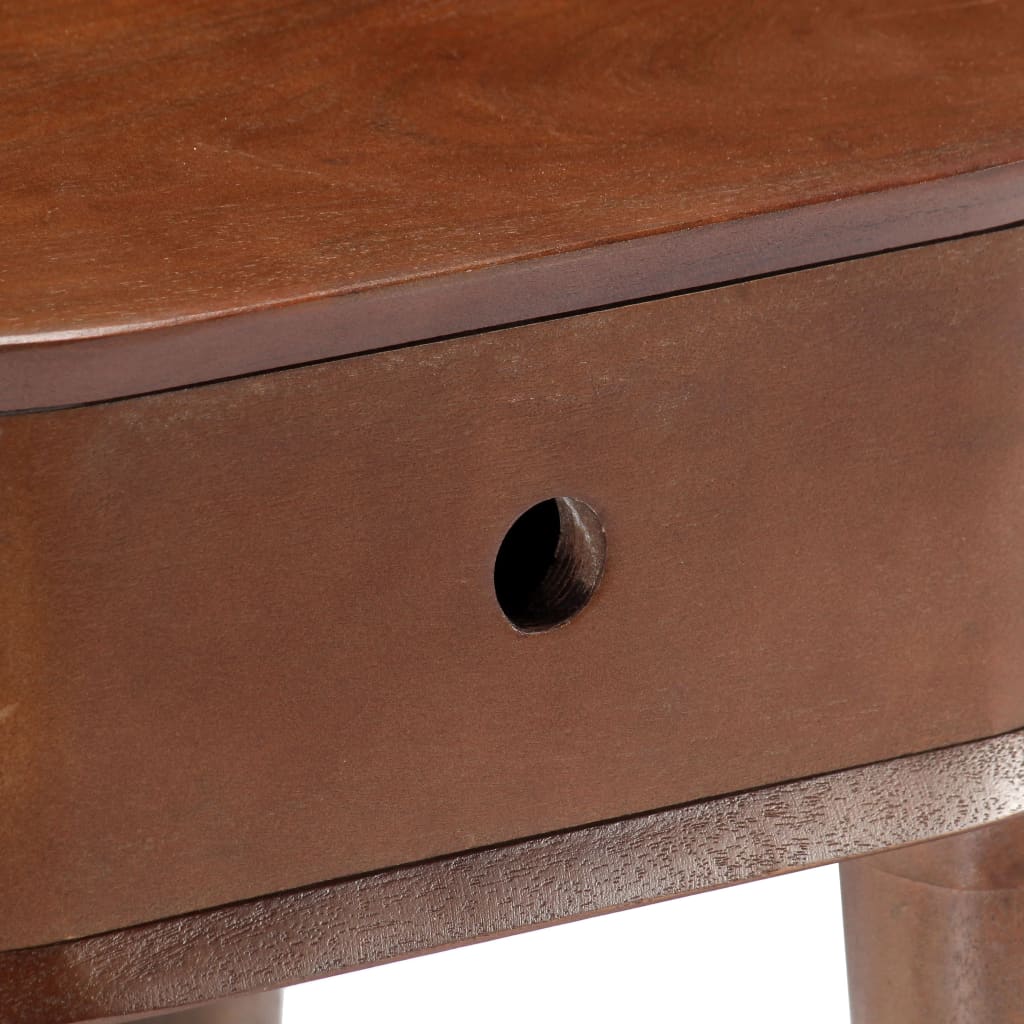 Nachttisch 50x35x55 cm Massivholz Akazie