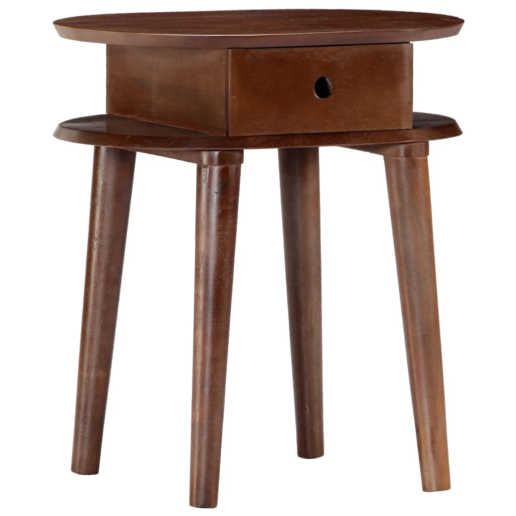 Nachttisch 50x35x55 cm Massivholz Akazie