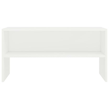 TV-Schrank Weiß 80x40x40cm Holzwerkstoff