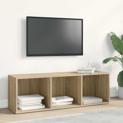 Bücherregal/TV-Schrank Sonoma Eiche 36x30x114 cm Holzwerkstoff