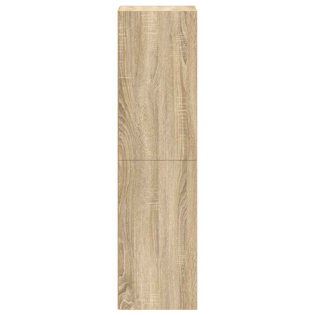 Bücherregal/TV-Schrank Sonoma Eiche 36x30x114 cm Holzwerkstoff