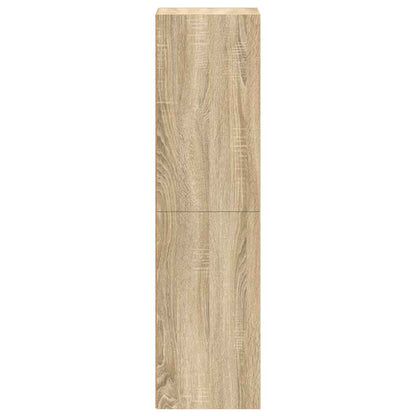 Bücherregal/TV-Schrank Sonoma Eiche 36x30x114 cm Holzwerkstoff