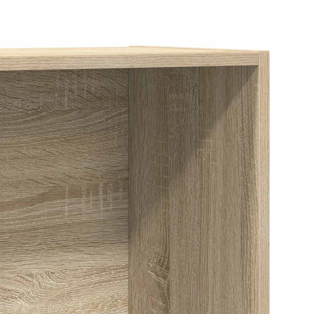 Bücherregal/TV-Schrank Sonoma Eiche 36x30x114 cm Holzwerkstoff