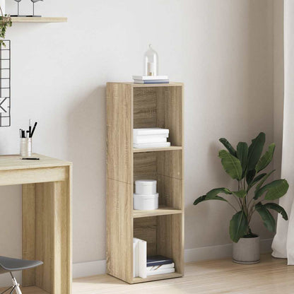 Bücherregal/TV-Schrank Sonoma Eiche 36x30x114 cm Holzwerkstoff