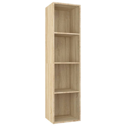 Bücherregal/TV-Schrank Sonoma-Eiche 36x30x143 cm Holzwerkstoff