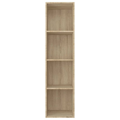 Bücherregal/TV-Schrank Sonoma-Eiche 36x30x143 cm Holzwerkstoff