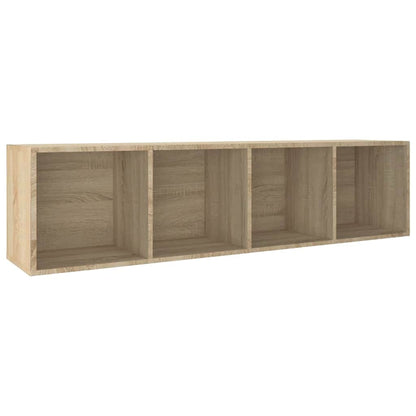 Bücherregal/TV-Schrank Sonoma-Eiche 36x30x143 cm Holzwerkstoff