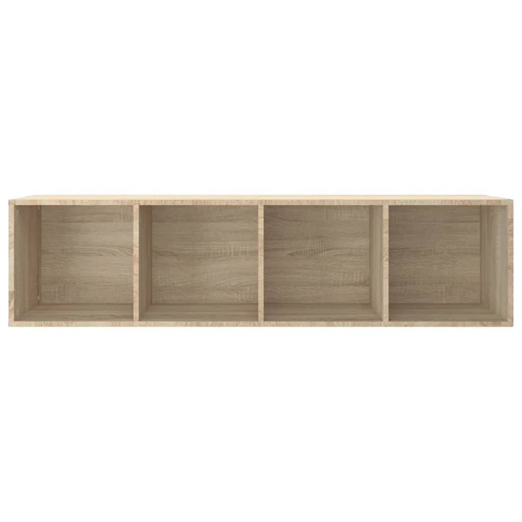 Bücherregal/TV-Schrank Sonoma-Eiche 36x30x143 cm Holzwerkstoff