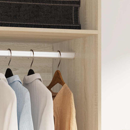 Kleiderschrank Sonoma-Eiche 50x50x200 cm Holzwerkstoff