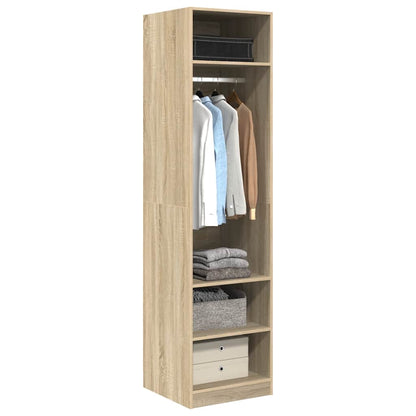 Kleiderschrank Sonoma-Eiche 50x50x200 cm Holzwerkstoff
