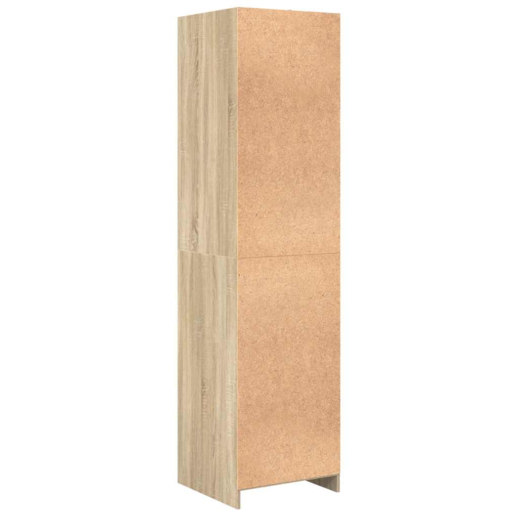 Kleiderschrank Sonoma-Eiche 50x50x200 cm Holzwerkstoff