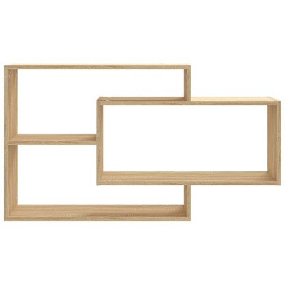 Wandregale Sonoma-Eiche 104x20x58,5 cm Holzwerkstoff