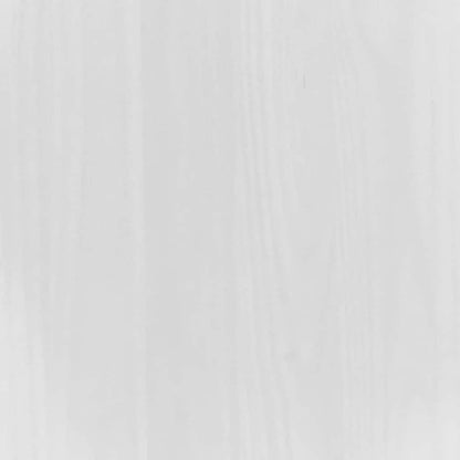 Buffetschrank Mexiko-Stil Kiefernholz Weiß 80x40x170 cm