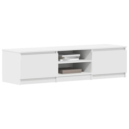 TV-Schrank Weiß 140×40×35,5 cm Holzwerkstoff