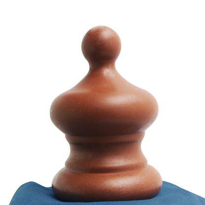 Sonnenschirm mit Holzmast 350 cm Blau