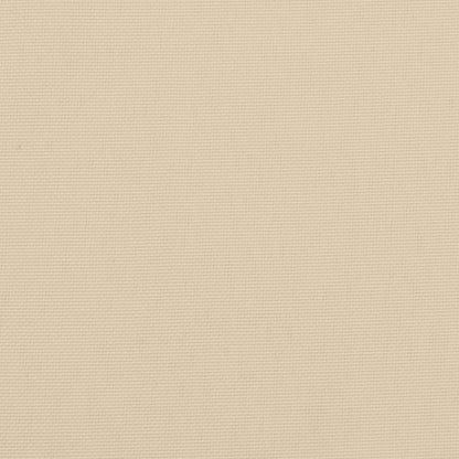 Gartenstuhl-Kissen 2 Stk. Beige 50x50x4 cm Oxford-Gewebe