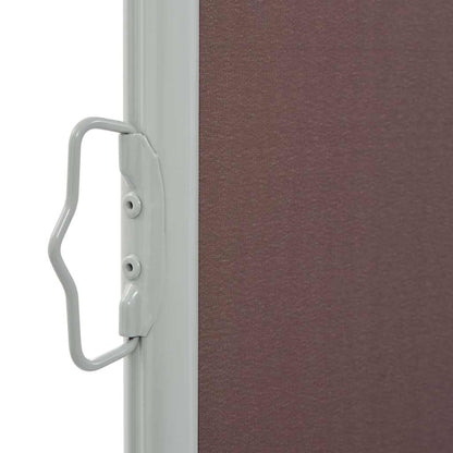 Ausziehbare Seitenmarkise 100x300 cm Braun