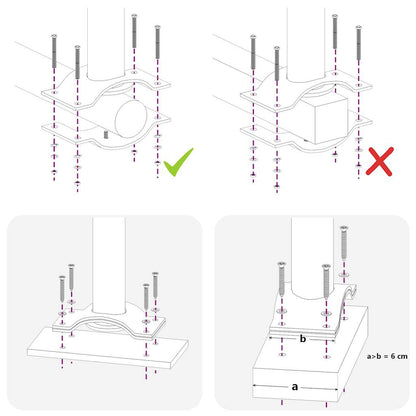 Ausziehbare Seitenmarkise 80×300 cm Grau