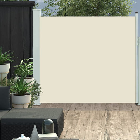 Ausziehbare Seitenmarkise 170×300 cm Creme