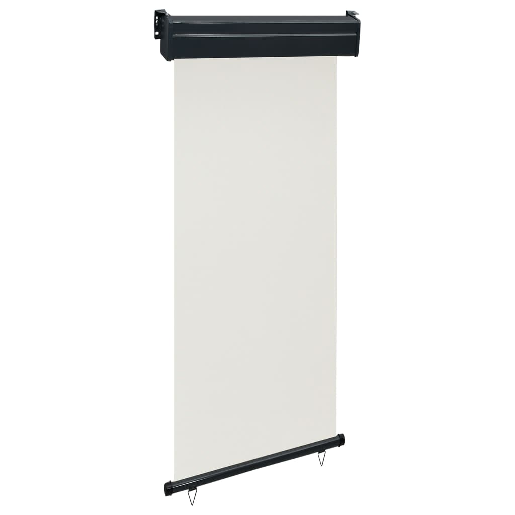 Balkon-Seitenmarkise 85x250 cm Creme