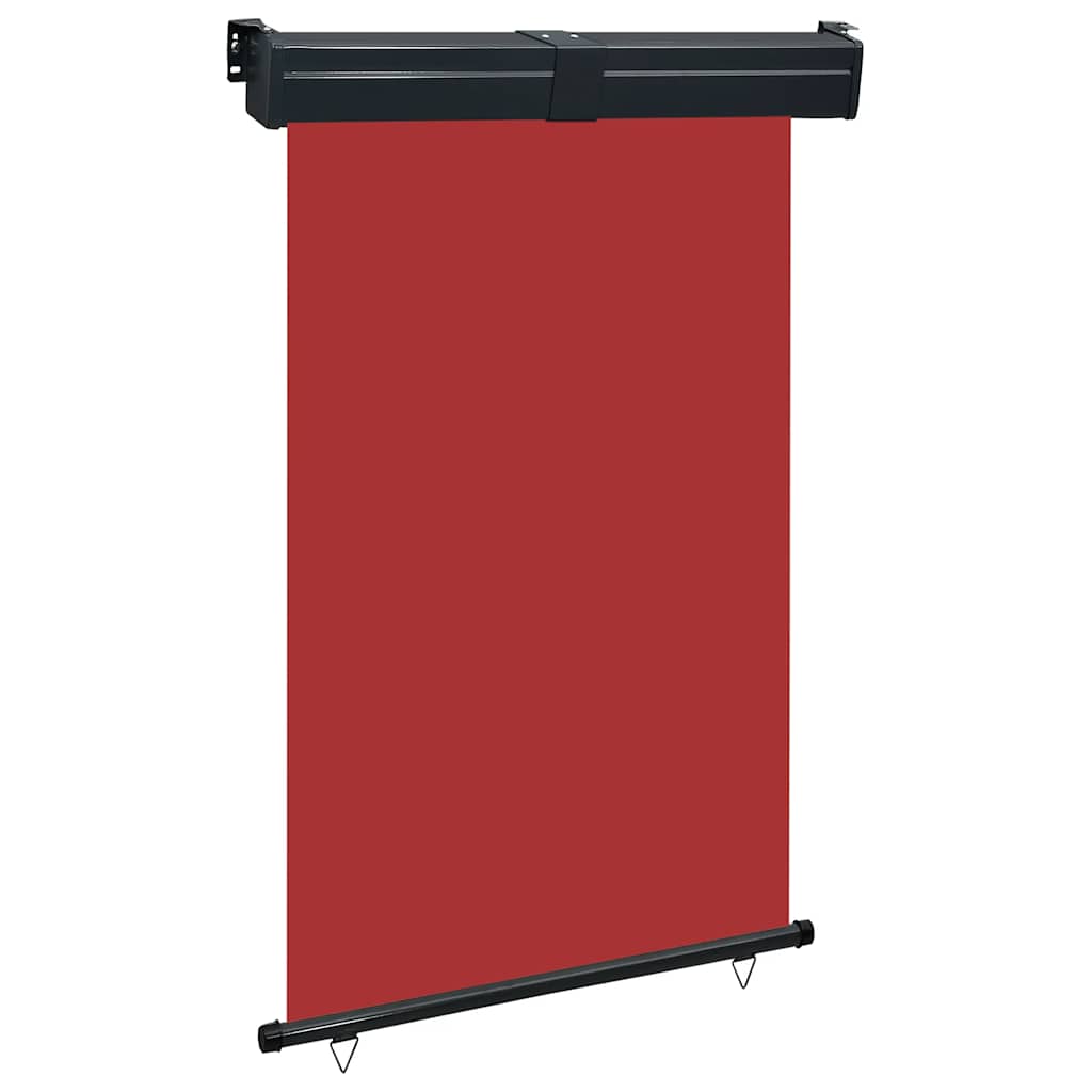 Balkon-Seitenmarkise 125x250 cm Rot