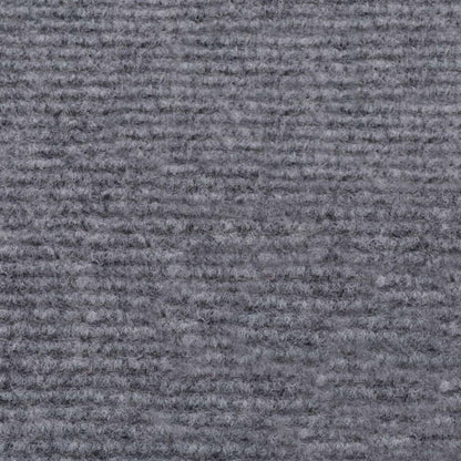 Messeteppich Rillen 1,2x10 m Grau