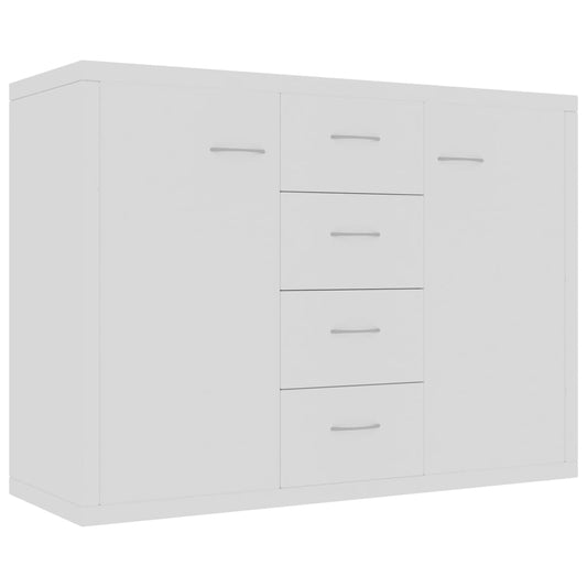 Sideboard Weiß 88x30x65 cm Holzwerkstoff